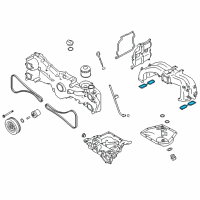 OEM 2018 Toyota 86 Manifold Gasket Diagram - SU003-00290