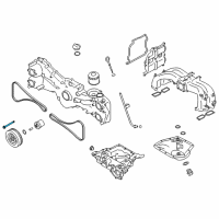 OEM 2015 Scion FR-S Crankshaft Pulley Bolt Diagram - SU003-00178