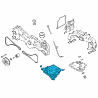 OEM Scion Upper Pan Diagram - SU003-00119