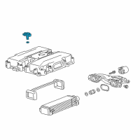 OEM Chevrolet Booster Sensor Diagram - 55569992