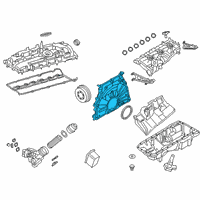 OEM 2021 BMW 840i xDrive Gran Coupe TIMING CASE COVER Diagram - 11-14-8-687-455