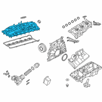 OEM BMW 840i CYLINDER HEAD COVER Diagram - 11-12-8-680-024