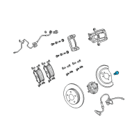 OEM 2015 Dodge Dart Bolt-HEXAGON FLANGE Head Diagram - 6104221AA