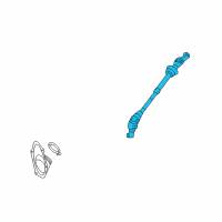 OEM Lexus GS300 Shaft Assy, Steering Intermediate, NO.2 Diagram - 45260-30170