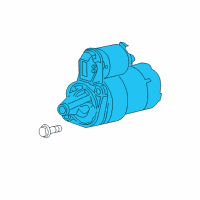 OEM 2004 Kia Spectra REMAN Starter Diagram - 3610023060RU