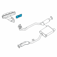 OEM BMW 525iT Gasket Diagram - 11-62-1-728-984