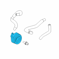 OEM 2021 Nissan Sentra Oil Cooler Assy Diagram - 21305-4BB0A