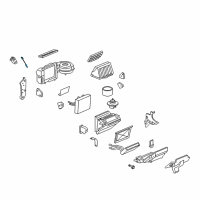 OEM 2006 Saturn Vue Sensor Kit, A/C Refrigerant Temperature Diagram - 10398971