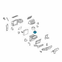 OEM 2002 Saturn Vue Case Assembly Diagram - 15788056