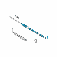 OEM Nissan Altima Joint Assy-Inner Diagram - 39771-8J000