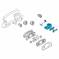 OEM Nissan Sentra Control Assembly Diagram - 27510-6Z503