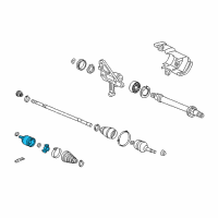 OEM Acura RL Joint, Inboard Diagram - 44310-SJK-900