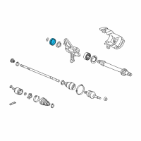 OEM 2009 Honda Odyssey Seal, Half Shaft (Outer) (Nok) Diagram - 91260-SJK-003