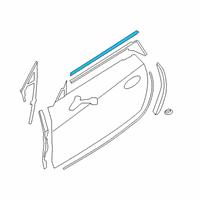 OEM 2020 BMW Z4 STRIP, SIDE PANEL, LEFT Diagram - 51-33-7-476-941