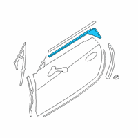 OEM 2020 BMW Z4 CHANNEL SEALING, INSIDE, DOOR Diagram - 51-33-7-429-635