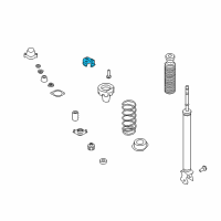 OEM 2004 Infiniti M45 Bracket Assy-Rear Spring, Front RH Diagram - 55202-AG000