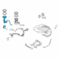 OEM 2004 Nissan Murano Fuel Tank Sending Unit Diagram - 25060-CA010