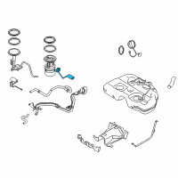 OEM 2012 Nissan Murano Fuel Tank Sending Unit Diagram - 25060-1AA0D