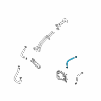 OEM 2019 Hyundai Sonata Hose-Feed Diagram - 25421-1U500