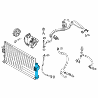 OEM Ford Focus Drier Diagram - CV6Z-19C836-F