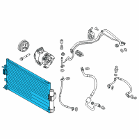 OEM 2016 Ford Focus Condenser Diagram - DV6Z-19712-F