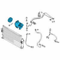 OEM 2017 Ford Focus Compressor Diagram - F1FZ-19703-J