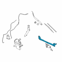 OEM 2012 Kia Soul Link Assembly-Windshield Wiper Diagram - 981202K000