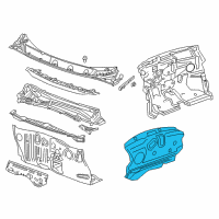 OEM 2020 Chevrolet Bolt EV Insulator Diagram - 42465828