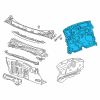 OEM 2022 Chevrolet Bolt EV Insulator Diagram - 42698034