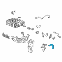 OEM 2020 Acura RLX Tube B, Purge Diagram - 36176-5G0-A00