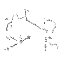 OEM 1995 Nissan Pickup Bracket-Adjust Bolt Diagram - 11942-77A0A