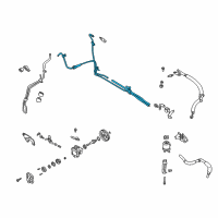 OEM 2002 Nissan Maxima Hose-Return, Power Steering Diagram - 49725-2Y901