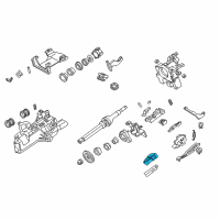 OEM Ford Bronco Shaft Assembly Diagram - F2TZ-3B676-B