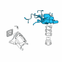 OEM 2001 Chrysler Sebring Wiring-Engine Diagram - 4608491AE