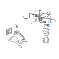 OEM 2001 Chrysler Sebring SPARKPLUG Diagram - 68303929AA