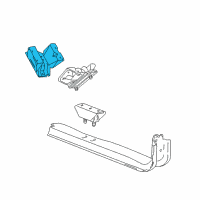 OEM 2005 Ford Excursion Front Mount Diagram - 2C7Z-6038-AD