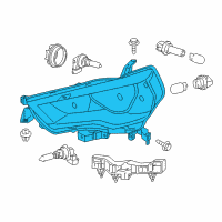 OEM Toyota Composite Assembly Diagram - 81170-35571