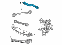 OEM Jeep Grand Cherokee L Tension Diagram - 5090282AC