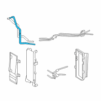 OEM 2009 Toyota Tundra Outlet Hose Diagram - 32942-0C020