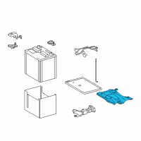 OEM Toyota Carrier Diagram - 74401-12020