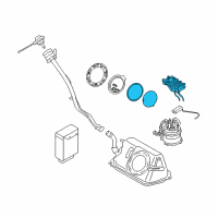 OEM BMW Pressure Temperature Sensor Diagram - 16-14-7-426-661