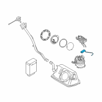 OEM 2019 BMW i3 Fuel Gauge Sending Unit Diagram - 16-11-7-381-631