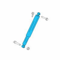 OEM 2021 Ford F-150 SHOCK ABSORBER ASY Diagram - ML3Z-18125-AN