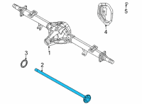 OEM 2010 Ford E-350 Super Duty Axle Shafts Diagram - F2UZ-4234-B