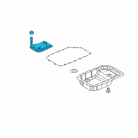 OEM 2010 Chevrolet Camaro Filter Diagram - 24258268