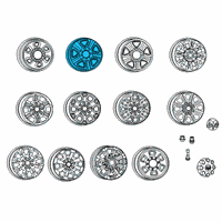 OEM 2014 Ram 3500 Steel Wheel Diagram - 1UD26SZ0AC