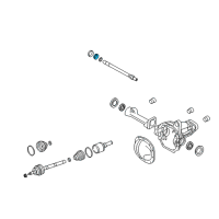 OEM Ford Crown Victoria Side Bearings Diagram - XW4Z-4221-AA