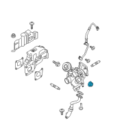 OEM 2019 Ford EcoSport Turbocharger Nut Diagram - -W716271-S437