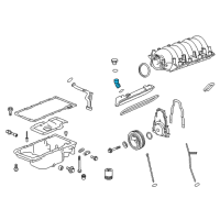 OEM Chevrolet Filler Tube Diagram - 92252798