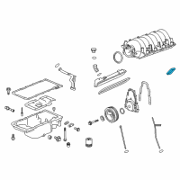 OEM Chevrolet Manifold Gasket Diagram - 19256623